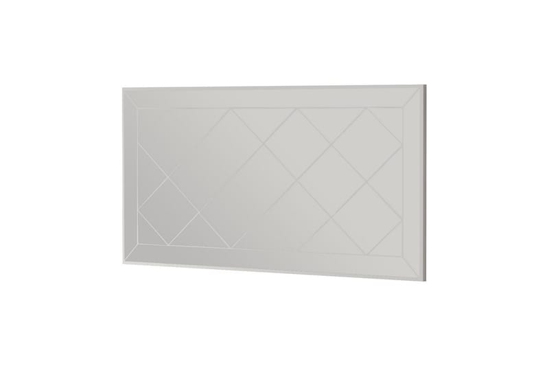 Chakra Speil 60 cm Rektangulær - Hvit - Veggspeil - Helkroppsspeil - Gangspeil