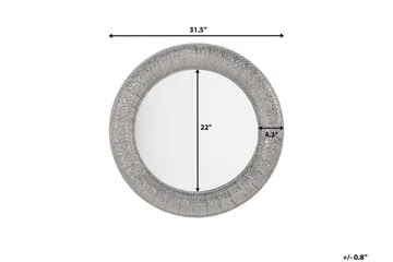 Channay Speil 80 cm - Sølv - Innredning - Speil - Veggspeil