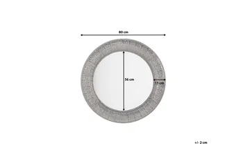 Channay Speil 80 cm - Sølv - Innredning - Speil - Veggspeil