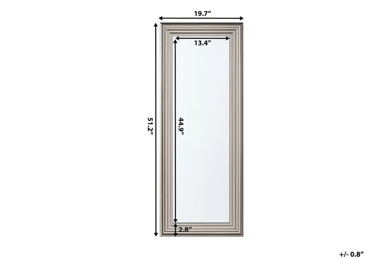 Chatain Speil 50 cm - Sølv - Innredning - Speil - Veggspeil