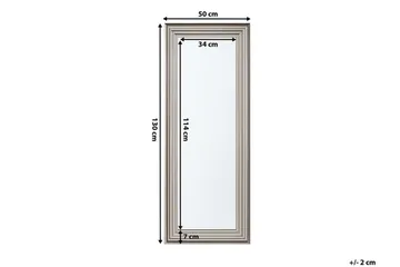 Chatain Speil 50 cm - Sølv - Innredning - Speil - Veggspeil