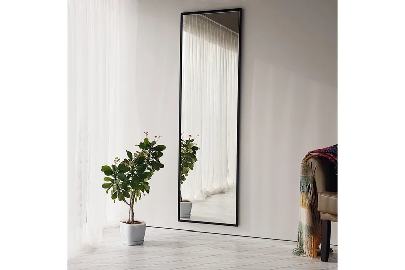 Cheval Mirror Svart - Svart - Innredning - Speil - Veggspeil