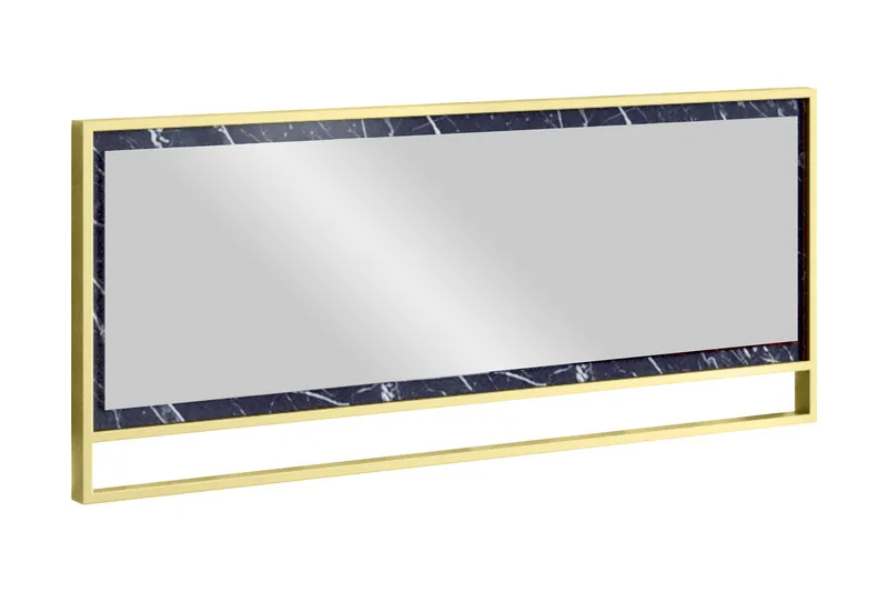 Cofield Speil 90 cm - Gull|Svart - Innredning - Speil - Veggspeil