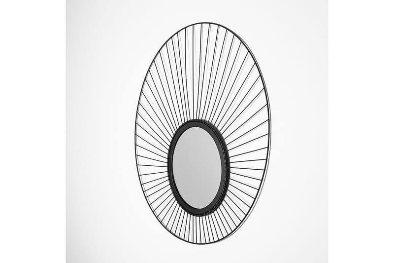 Daisy Speil 63 cm - Svart - Innredning - Speil - Veggspeil