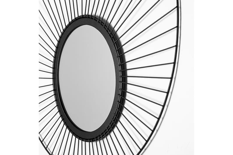 Daisy Speil 63 cm - Svart - Innredning - Speil - Veggspeil