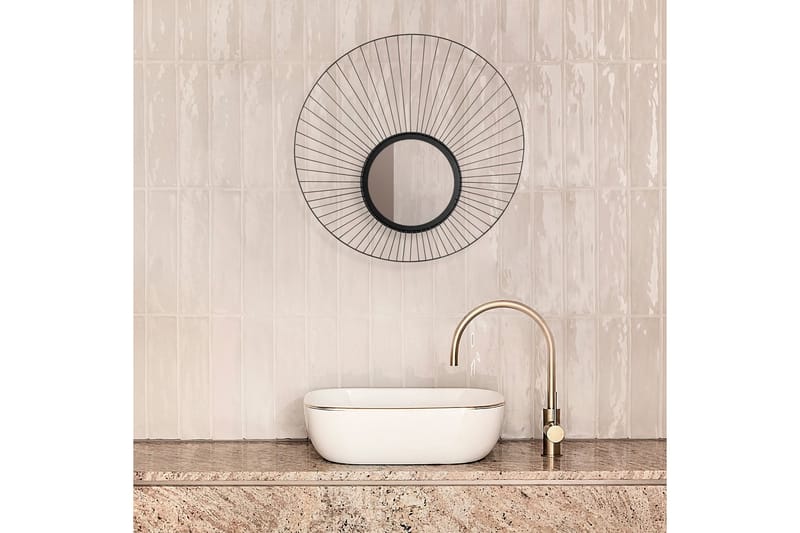 Daisy Speil 63 cm - Svart - Innredning - Speil - Veggspeil