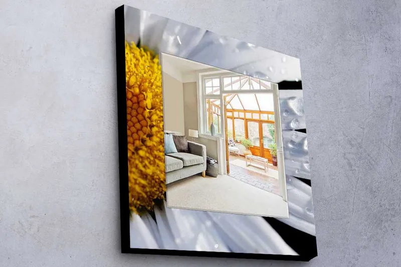 Dekorativ Speil, Flerfarget