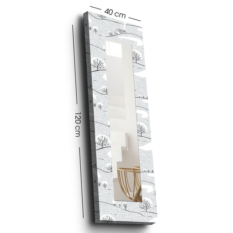 Dekorspeil 40x120 cm, Flerfarget