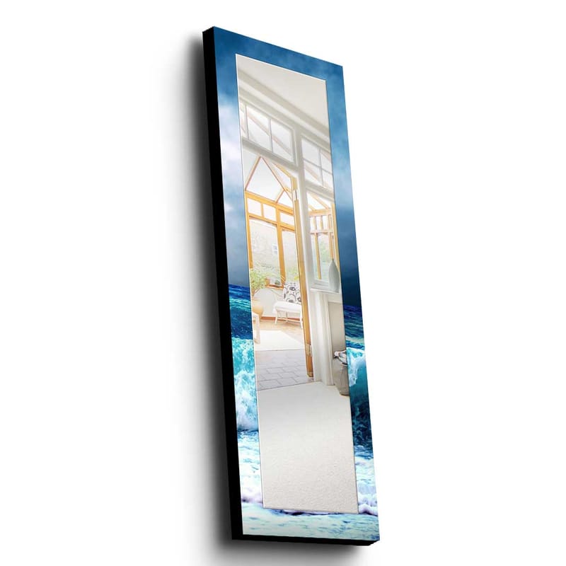 Dekorspeil 40x120 cm - Flerfarget - Innredning - Speil - Veggspeil