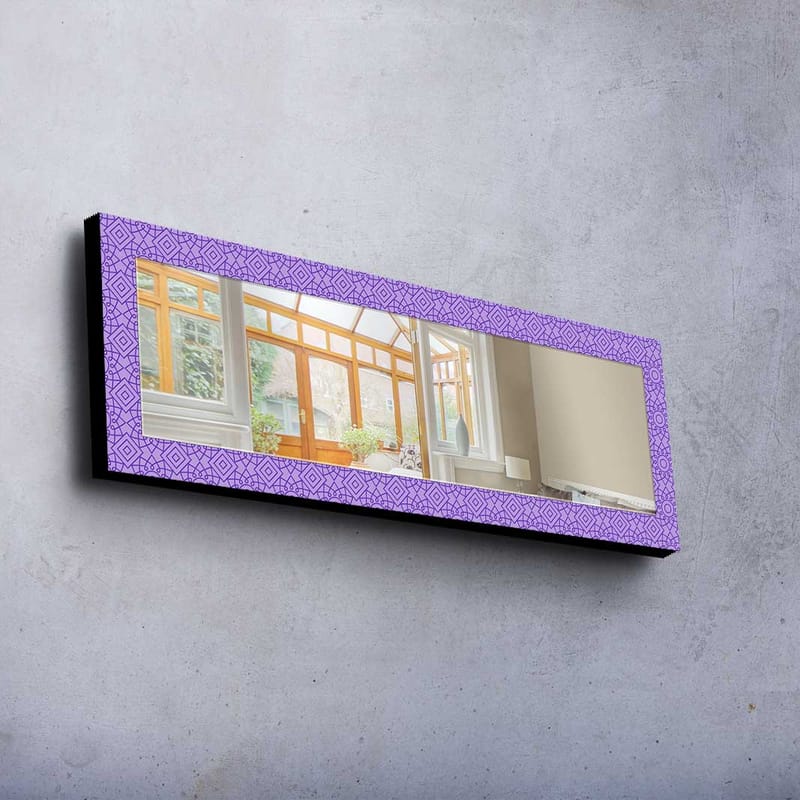 Dekorspeil 40x120 cm - Flerfarget - Innredning - Speil - Veggspeil