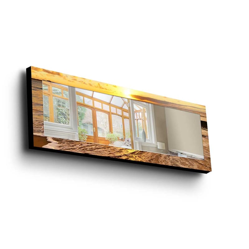 Dekorspeil 40x120 cm - Flerfarget - Innredning - Speil - Veggspeil