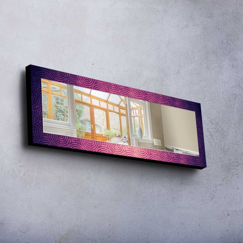 Dekorspeil 40x120 cm - Flerfarget - Innredning - Speil - Veggspeil