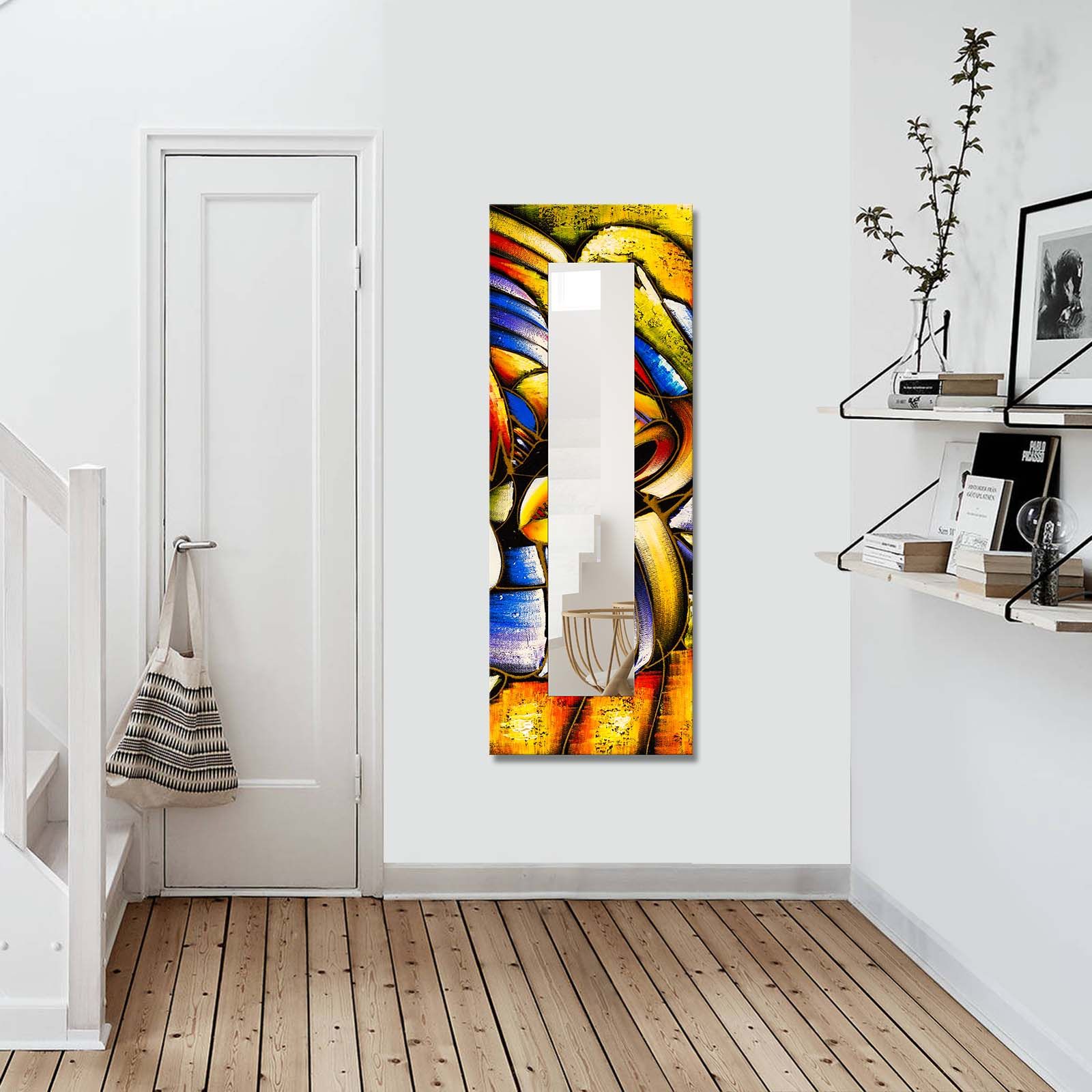 Dekorspeil 40x120 cm - Flerfarget - Innredning - Speil - Veggspeil