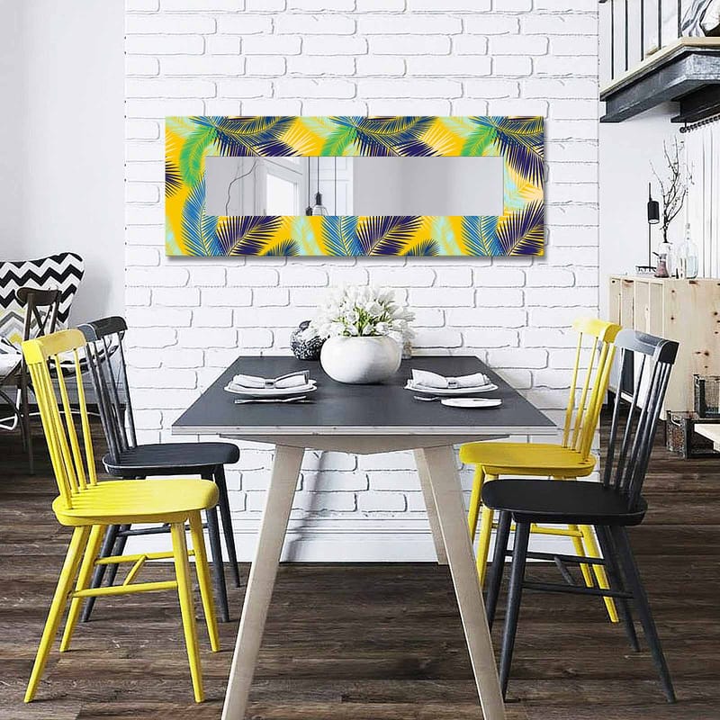 Dekorspeil 40x120 cm - Flerfarget - Innredning - Speil - Veggspeil