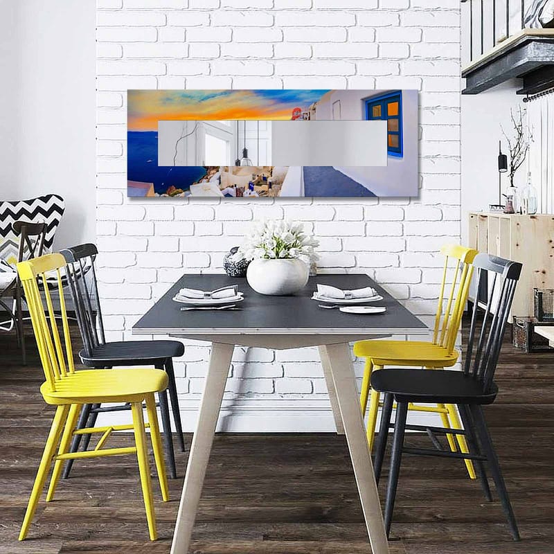 Dekorspeil 40x120 cm - Flerfarget - Innredning - Speil - Veggspeil