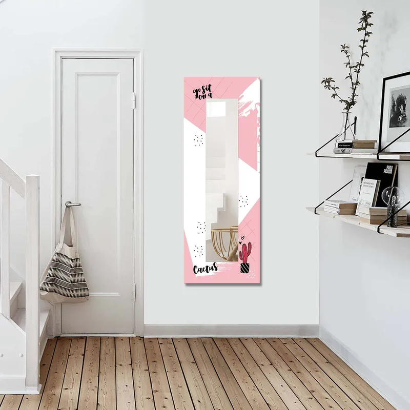 Dekorspeil 40x120 cm - Flerfarget - Innredning - Speil - Veggspeil