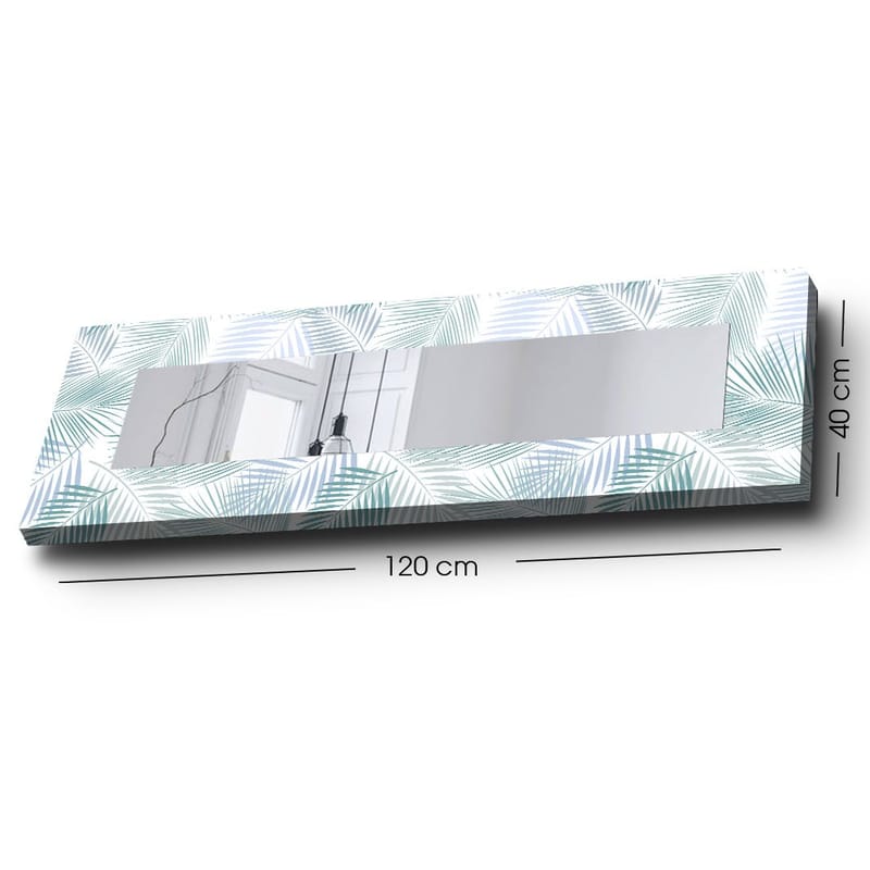 Dekorspeil 40x120 cm - Flerfarget - Innredning - Speil - Veggspeil