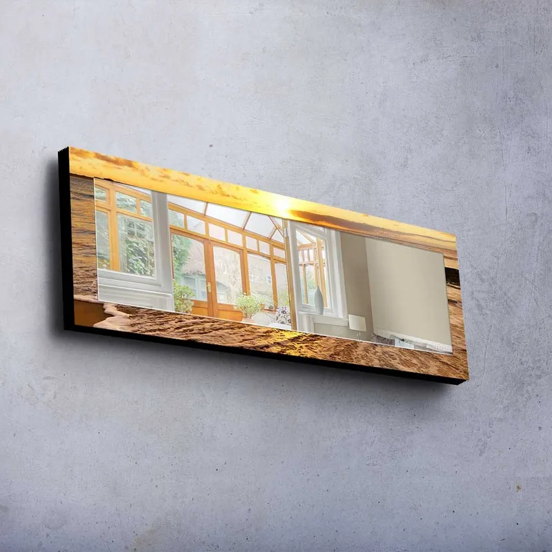 Dekorspeil 40x120 cm - Flerfarget - Innredning - Speil - Veggspeil
