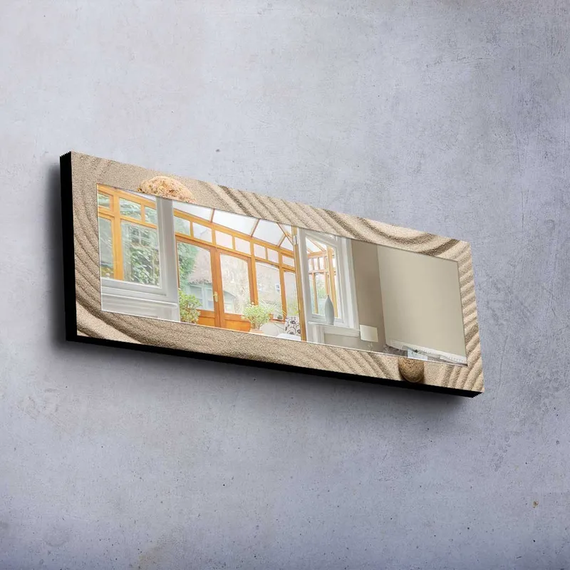 Dekorspeil 40x120 cm - Flerfarget - Innredning - Speil - Veggspeil