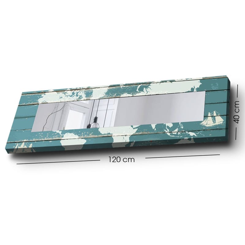 Dekorspeil 40x120 cm, Flerfarget