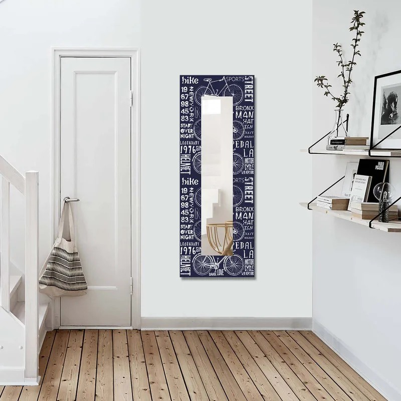 Dekorspeil 40x120 cm - Flerfarget - Innredning - Speil - Veggspeil