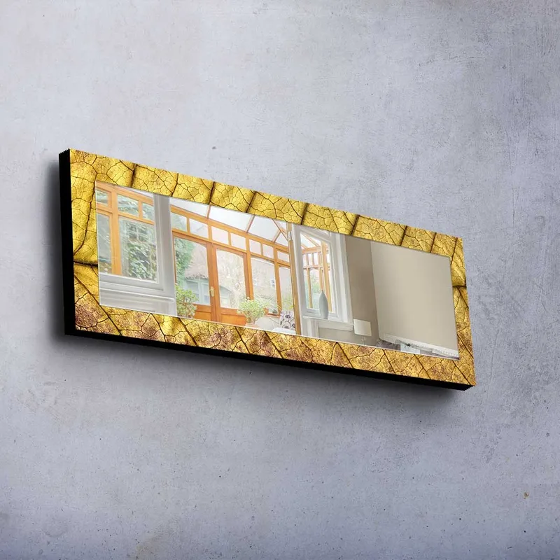 Dekorspeil 40x120 cm - Flerfarget - Innredning - Speil - Veggspeil