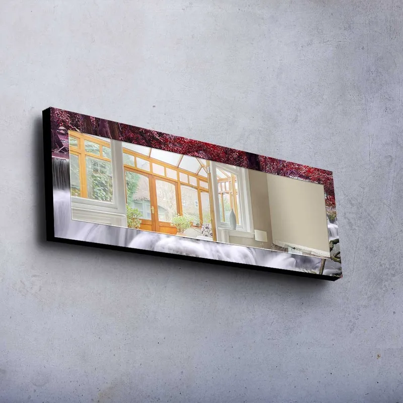 Dekorspeil 40x120 cm - Flerfarget - Innredning - Speil - Veggspeil