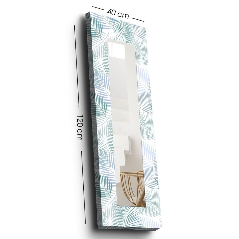 Dekorspeil 40x120 cm - Flerfarget - Innredning - Speil - Veggspeil