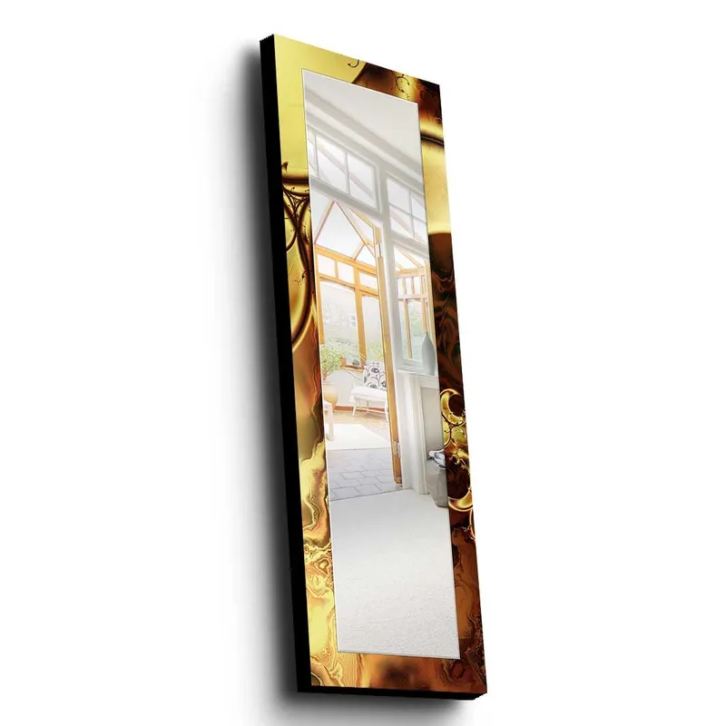 Dekorspeil 40x120 cm - Flerfarget - Innredning - Speil - Veggspeil