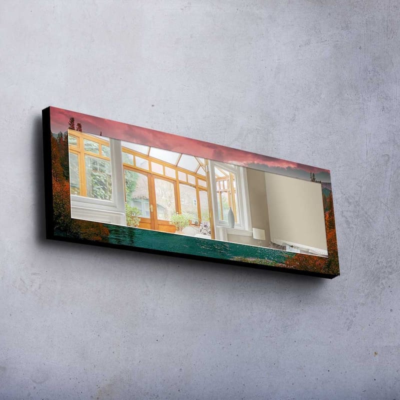 Dekorspeil 40x120 cm - Flerfarget - Innredning - Speil - Veggspeil