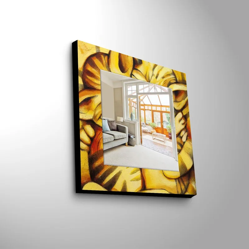 Dekorspeil 50x50 cm, Flerfarget