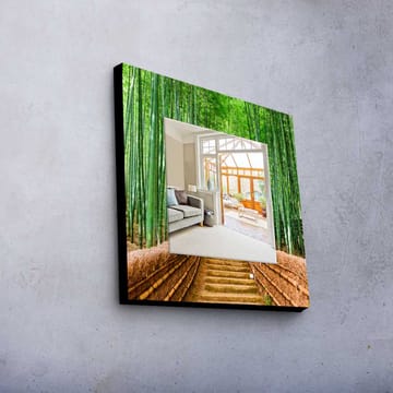 Dekorspeil 50x50 cm - Flerfarget - Innredning - Speil - Veggspeil
