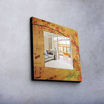 Dekorspeil 50x50 cm - Flerfarget - Innredning - Speil - Veggspeil