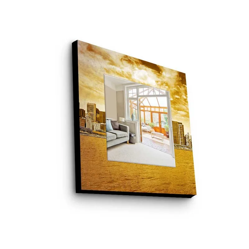 Dekorspeil 50x50 cm, Flerfarget