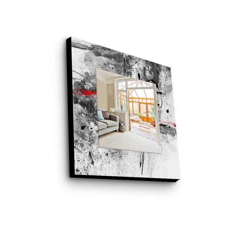 Dekorspeil 50x50 cm, Flerfarget