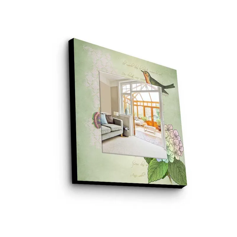 Dekorspeil 50x50 cm, Flerfarget