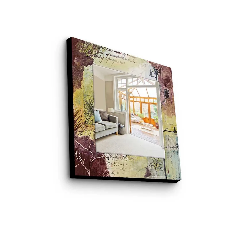 Dekorspeil 50x50 cm, Flerfarget