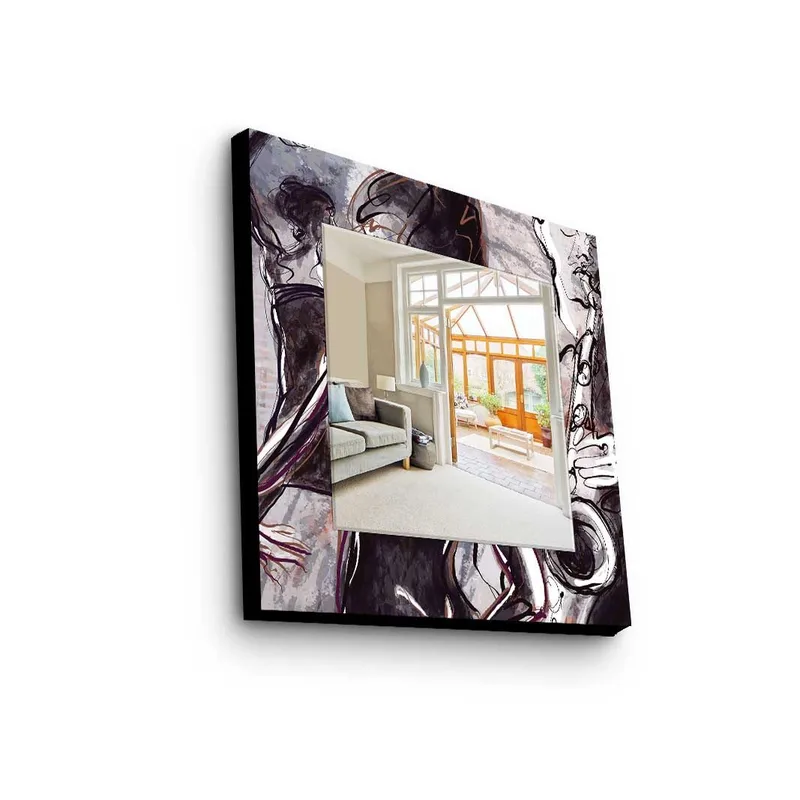 Dekorspeil 50x50 cm, Flerfarget