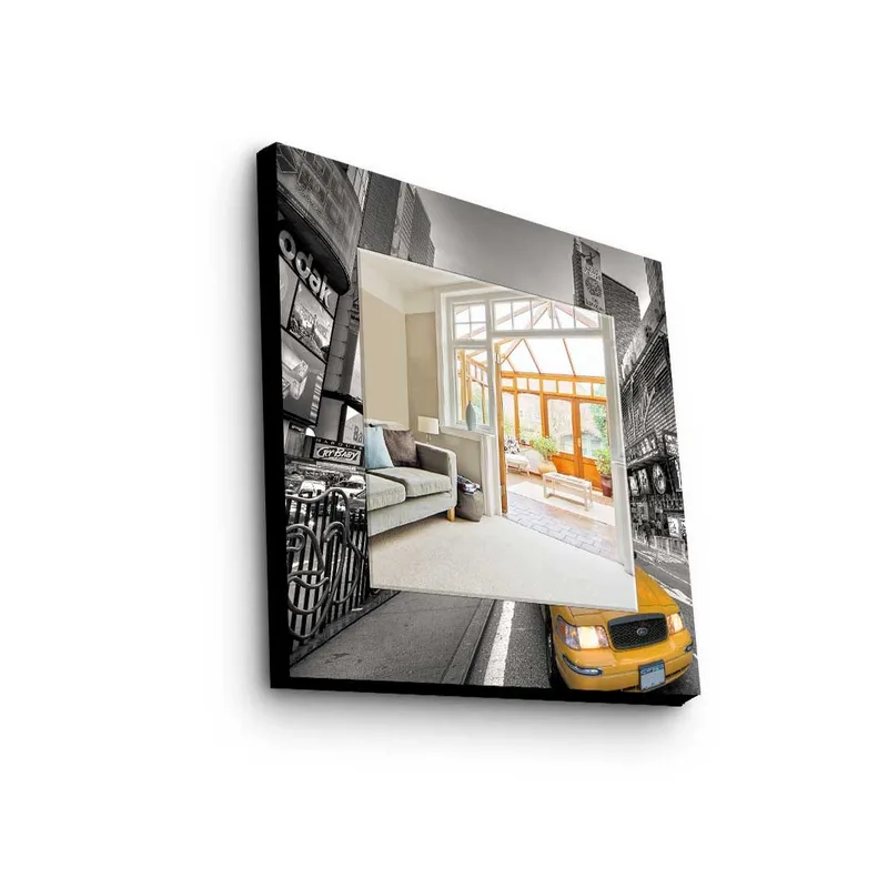 Dekorspeil 50x50 cm, Flerfarget