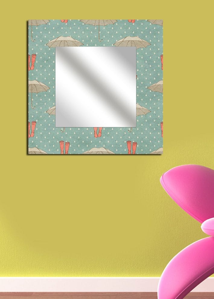 Dekorspeil 50x50 cm, Flerfarget