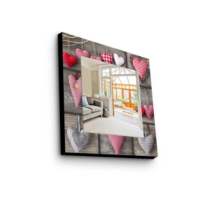 Dekorspeil 50x50 cm, Flerfarget