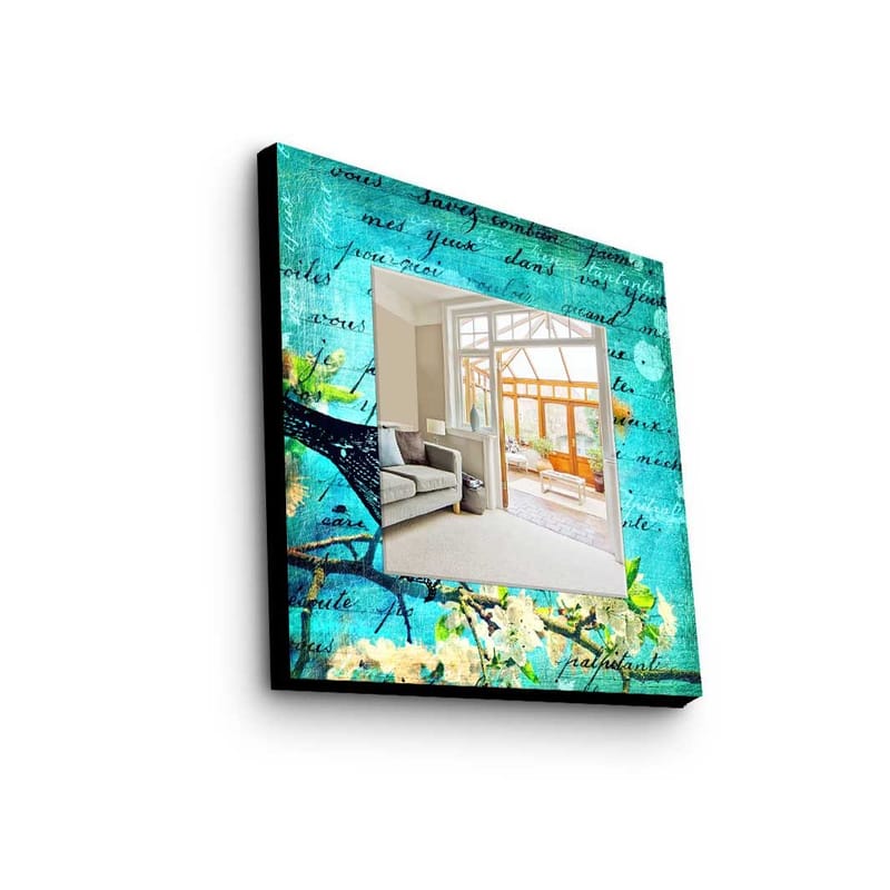 Dekorspeil 50x50 cm, Flerfarget