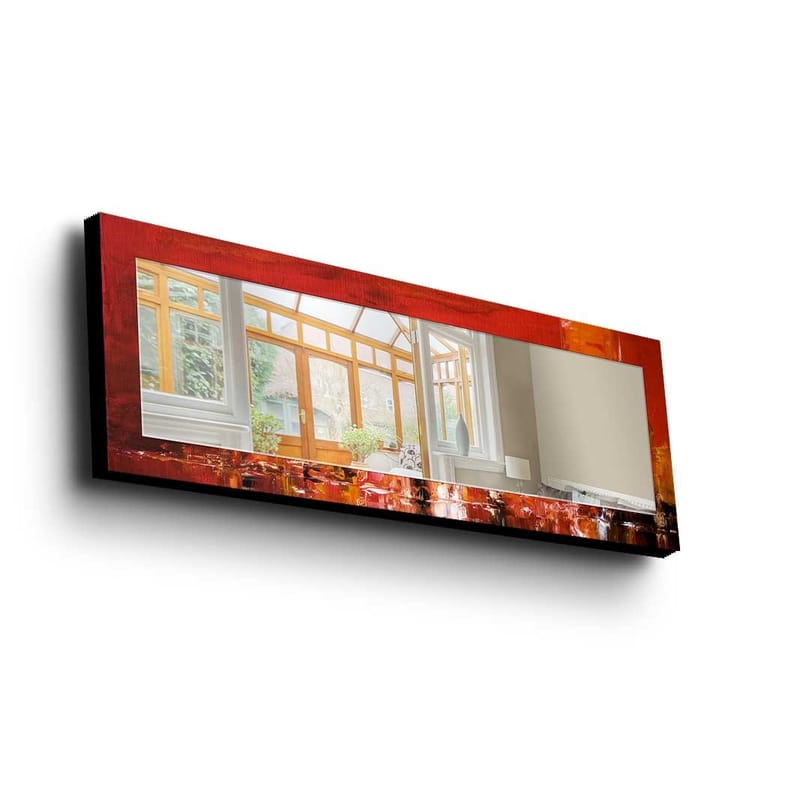 Denisova Dekorspeil 40x120 cm Christmas - Speilglass / stoff / flerfarget - Innredning - Speil - Veggspeil