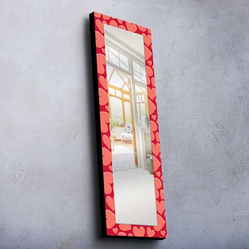Denisova Dekorspeil 40x120 cm Christmas - Speilglass / stoff / flerfarget - Innredning - Speil - Veggspeil