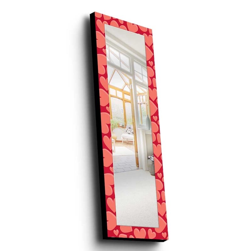 Denisova Dekorspeil 40x120 cm Christmas - Speilglass / stoff / flerfarget - Innredning - Speil - Veggspeil