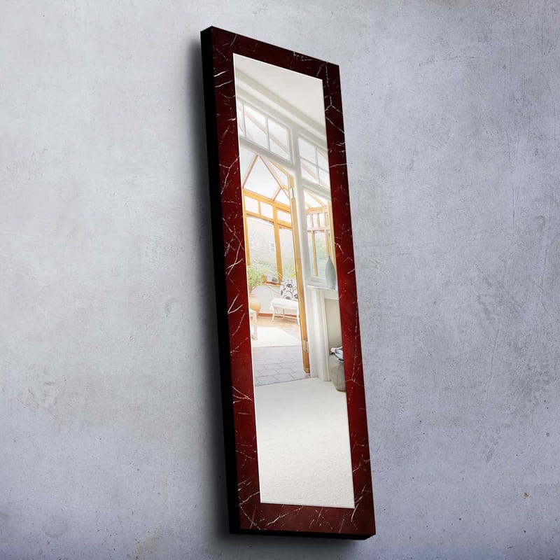 Denisova Dekorspeil 40x120 cm Christmas - Speilglass / stoff / flerfarget - Innredning - Speil - Veggspeil