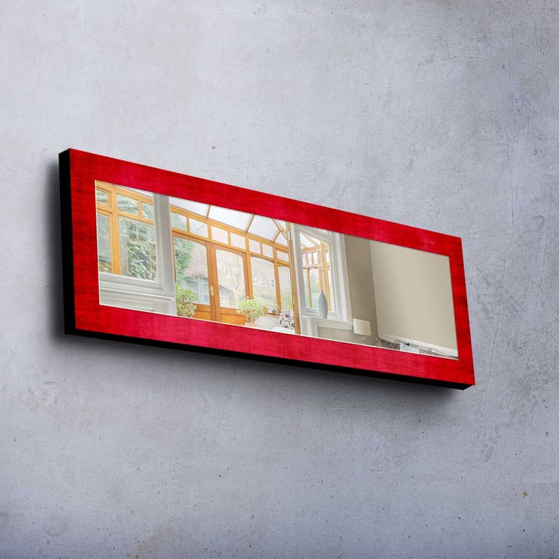 Denisova Dekorspeil 40x120 cm Christmas - Speilglass / stoff / flerfarget - Innredning - Speil - Veggspeil