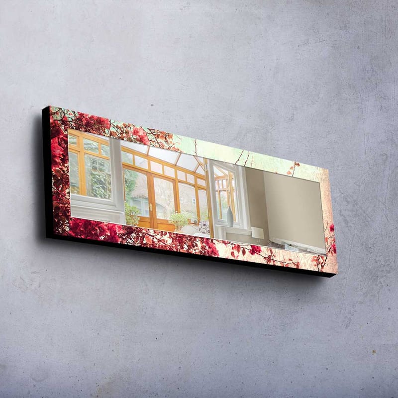 Denisova Dekorspeil 40x120 cm Christmas - Speilglass / stoff / flerfarget - Innredning - Speil - Veggspeil