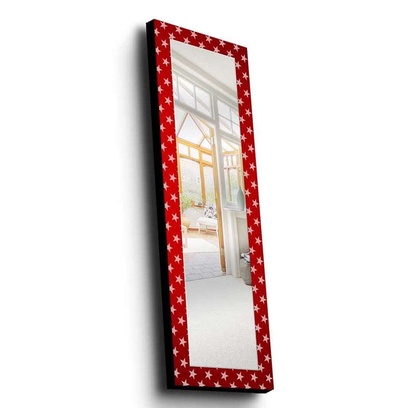 Denisova Dekorspeil 40x120 cm Christmas - Speilglass / stoff / flerfarget - Innredning - Speil - Veggspeil