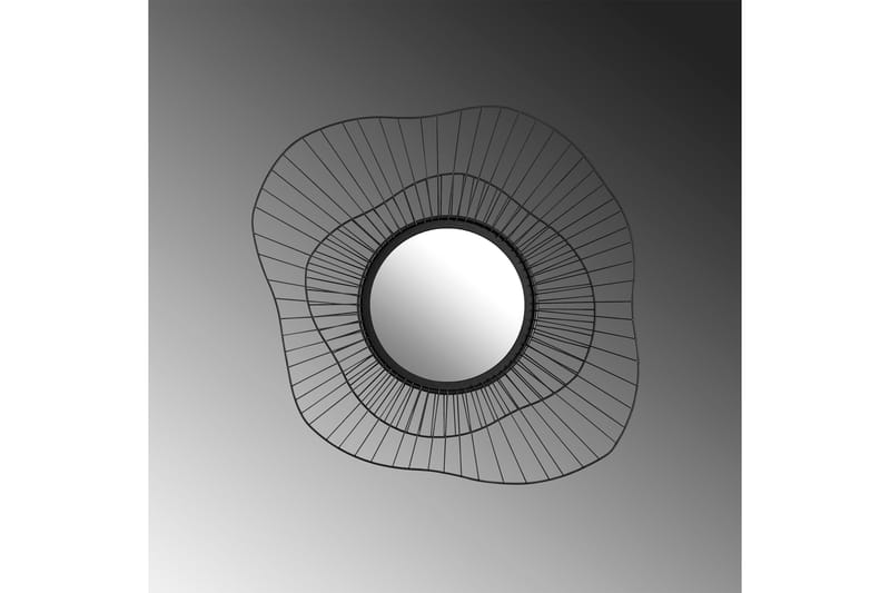 Euro Flora Speil - Svart - Innredning - Speil - Veggspeil